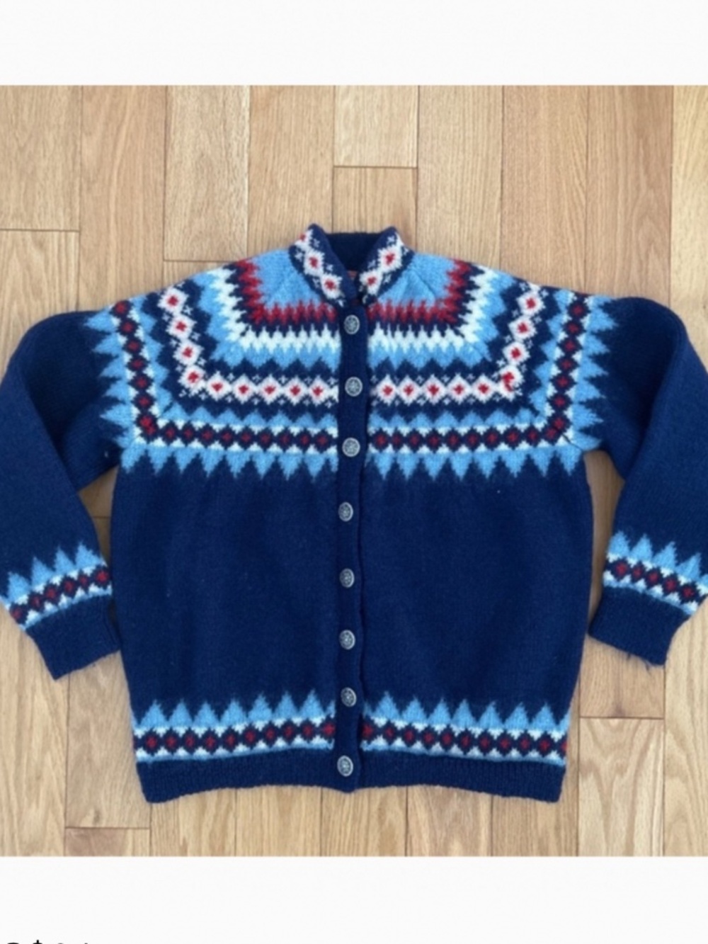 🩷 Pristine fairisle 💯 wool sweater 🩷 made in Norway🩷